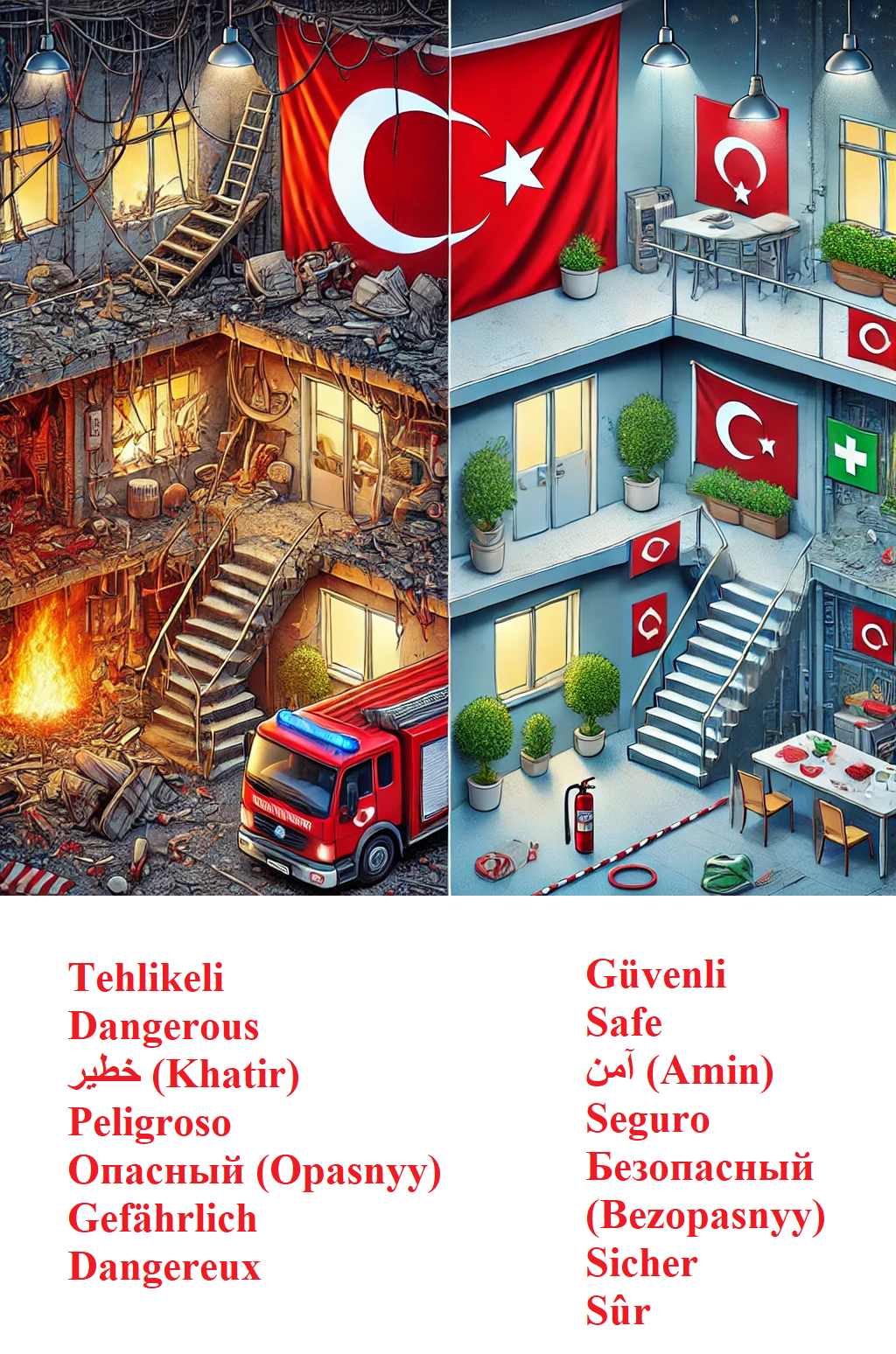 GüvenliSafe آمن (Amin) Seguro Безопасный (Bezopasnyy) Sicher Sûr